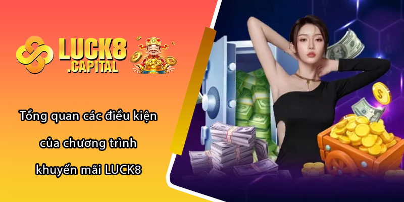 Tổng quan các điều kiện của chương trình khuyến mãi LUCK8